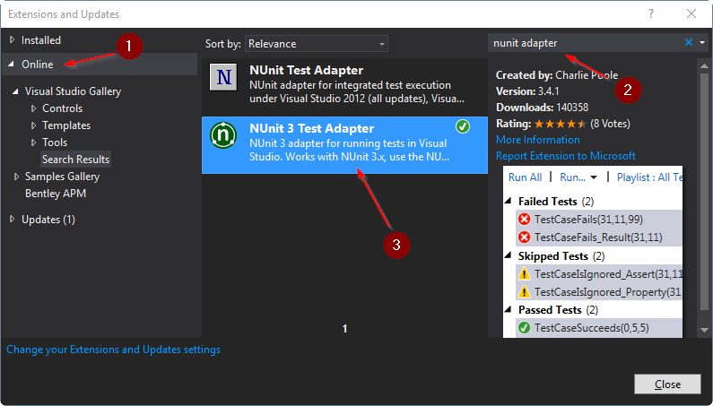 Microsoft Visual Studio 2015: Test Explorer not displaying ...